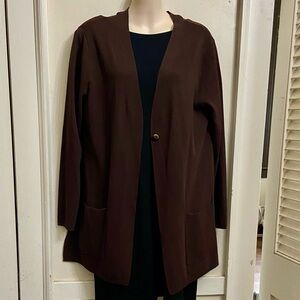 Country Shop Brown Sweater Cardigan (M-L)